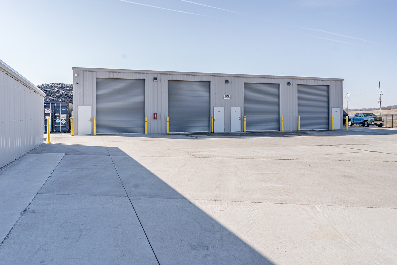 contractor storage units in Sioux City